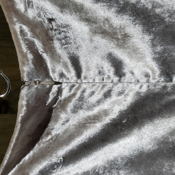 VINCE VELVET PURL-EDGED PANELED MAXI COLUMN SKIRT SIZE 16 PLUS SIZE - Picture 7 of 13